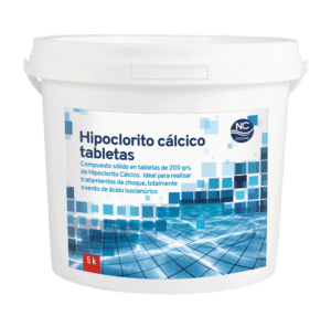 Hipclorito calcico tabletas